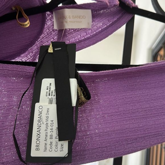 NWT Bronx and Banco
Amara CutOut Knit Maxi Dress
Purple - Picture 5 of 5